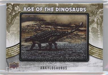 2015 Upper Deck Dinosaurs - Age of the Dinosaurs Patches #AOD-14 - Extinct (Herbivore) - Ankylosaurus