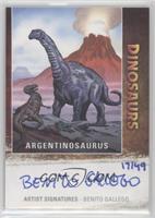 Argentinosaurus, Benito Gallego #/49