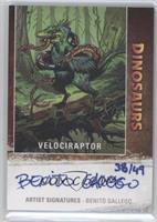 Velociraptor, Benito Gallego #/49