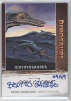 Ichthyosaurus, Benito Gallego #/49