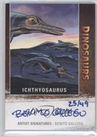 Ichthyosaurus, Benito Gallego #/49