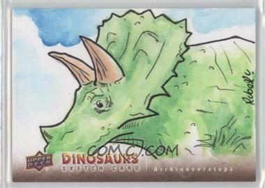 2015 Upper Deck Dinosaurs - Sketch Cards #SC-ARR - Arrhinoceratops /1