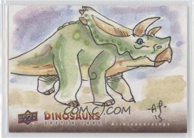 2015 Upper Deck Dinosaurs - Sketch Cards #SC-ARR - Arrhinoceratops /1