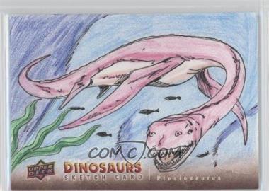 2015 Upper Deck Dinosaurs - Sketch Cards #SC-PLE - Plesiosaurus /1