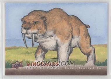 2015 Upper Deck Dinosaurs - Sketch Cards #SC-STC - Saber-Toothed Cat /1