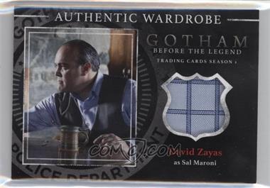 2016 Cryptozoic Gotham Before the Legend: Season 1 - Authentic Wardrobe #M05 - David Zayas as Sal Maroni