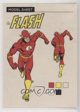 2016 Cryptozoic Justice League - Model Sheet #MS6 - The Flash