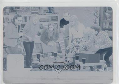 2016 Cryptozoic The Big Bang Theory Seasons 6 & 7 - [Base] - Printing Plate Cyan #39 - Big Conversations /1