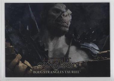 2016 Cryptozoic The Hobbit: The Battle of the Five Armies - [Base] - Silver Foilboard #70 - Bolg Strangles Tauriel