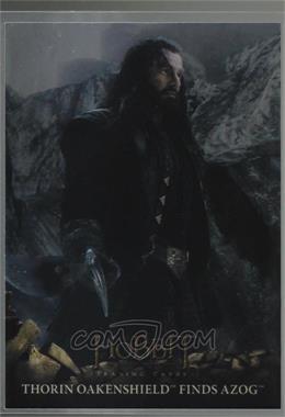 2016 Cryptozoic The Hobbit: The Battle of the Five Armies - [Base] - Silver Foilboard #71 - Thorin Oakenshield Finds Azog
