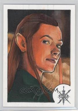 2016 Cryptozoic The Hobbit: The Battle of the Five Armies - Hand-Drawn Fine Art Cards #24 - Mike James /1