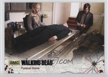 2016 Cryptozoic The Walking Dead Season 4 Part 1 - [Base] - Black Foil #60 - Funeral Home