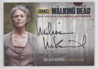 2016 Cryptozoic The Walking Dead Season 4 Part 1 - Horizontal Autographs #MMB2 - Melissa McBride as Carol Peletier