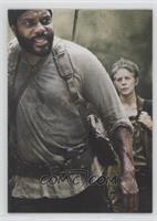 Chad L. Coleman and Melissa McBride as Tyreese and Carol Peletier