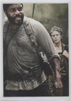 Chad L. Coleman and Melissa McBride as Tyreese and Carol Peletier