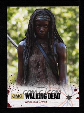 2016 Cryptozoic The Walking Dead Season 4 Part 2 - [Base] - Black Foil #32 - Alone in a Crowd [Noted]