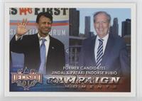 Campaign Moments - Former Candidates Jindal & Pataki Endorse Rubio