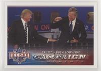 Campaign Moments - Trump-Bush Low-Five