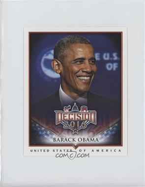 2016 Decision 2016 - Jumbo Box Topper #J1 - Barack Obama
