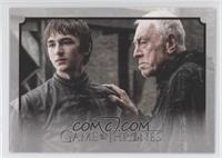 Isaac Hempstead-Wright as Bran Stark and Max von Sydow as The Three-Eyed Raven