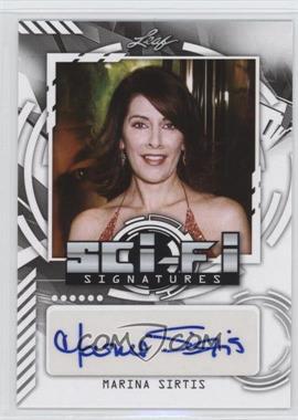 2016 Leaf Pop Century - Sci-Fi Signatures #SF-MS2 - Marina Sirtis