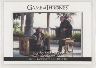 2016 Rittenhouse Game of Thrones Season 5 - Relationships - Gold #DL21 - Tyrion Lannister & Lord Varys /225