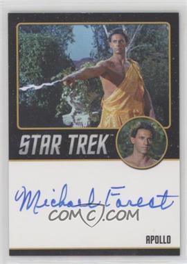 2016 Rittenhouse Star Trek 50 - Autographs #_MIFO - Michael Forest as Apollo