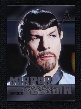 2016 Rittenhouse Star Trek 50 - Mirror, Mirror Double Sided #MM2 - Spock