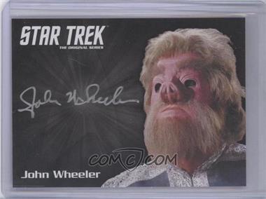 2016 Rittenhouse Star Trek 50 - Silver Ink Autographs #_JOWH - John Wheeler as Gav