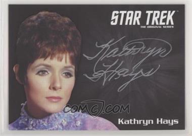 2016 Rittenhouse Star Trek 50 - Silver Ink Autographs #_KAHA - Kathryn Hays as Gem