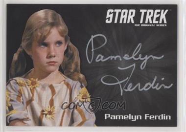 2016 Rittenhouse Star Trek 50 - Silver Ink Autographs #_PAFE - Pamelyn Ferdin as Mary Janowski