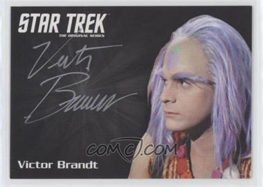2016 Rittenhouse Star Trek 50 - Silver Ink Autographs #_VIBR - Victor Brandt as Tongo Rad