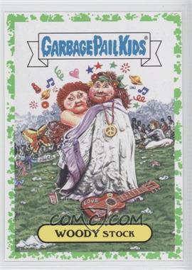 2016 Topps Garbage Pail Kids American as Apple Pie in Your Face - U.S. Historical Moments - Snot Splatter #9b - Woody Stock