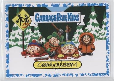 2016 Topps Garbage Pail Kids Prime Slime Trashy TV - Cartoon TV Series - Blue Spit #2b - Killer Kenny /99