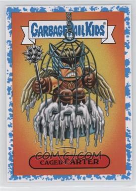 2016 Topps Garbage Pail Kids Prime Slime Trashy TV - Comic Book TV Series - Blue Spit #3b - Caged Carter /99