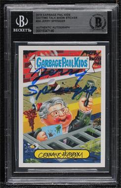 2016 Topps Garbage Pail Kids Prime Slime Trashy TV - Daytime Talk Show #3a - Germy Jerry [BAS BGS Authentic]