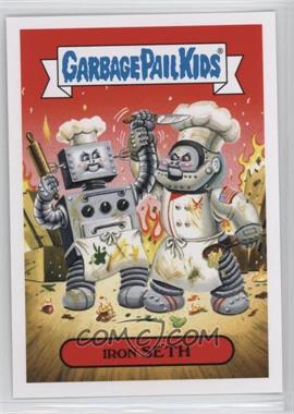 2016 Topps Garbage Pail Kids Prime Slime Trashy TV - Food TV Series #5b - Iron Seth