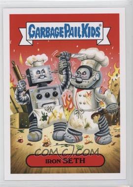 2016 Topps Garbage Pail Kids Prime Slime Trashy TV - Food TV Series #5b - Iron Seth