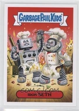 2016 Topps Garbage Pail Kids Prime Slime Trashy TV - Food TV Series #5b - Iron Seth