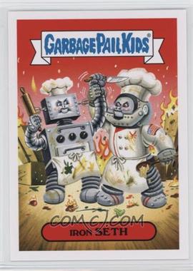 2016 Topps Garbage Pail Kids Prime Slime Trashy TV - Food TV Series #5b - Iron Seth