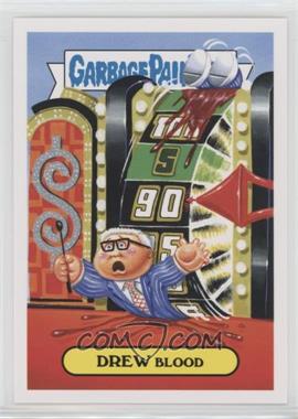 2016 Topps Garbage Pail Kids Prime Slime Trashy TV - Game Show Stickers #3a - Drew Blood