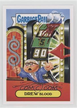 2016 Topps Garbage Pail Kids Prime Slime Trashy TV - Game Show Stickers #3a - Drew Blood