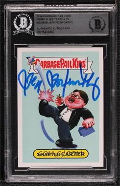 2016 Topps Garbage Pail Kids Prime Slime Trashy TV - Game Show Stickers #5b - Smarter Carter [BAS BGS Authentic]