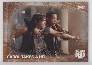 2016 Topps The Walking Dead Season 5 - [Base] - Rust #35 - Carol Takes a Hit /99