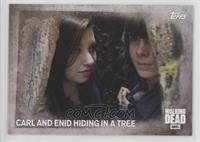 Carl and Enid Hiding in a Tree