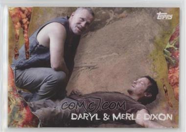 2016 Topps The Walking Dead Survival Box - [Base] - Infected #48 - Daryl & Merle Dixon /99