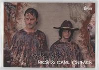 Rick & Carl Grimes #/25