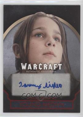 2016 Topps Warcraft - Autographs - Horde Red #_TORI - Tommy Rieder as Young Medivh /25