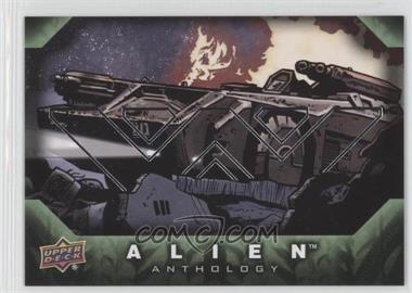 2016 Upper Deck Alien Anthology - [Base] - Silver W-Y Foil #32 - Hostile Aliens