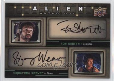 2016 Upper Deck Alien Anthology - Dual Actor Autographs #DA-WS - Tom Skerritt as Dallas, Sigourney Weaver as Ripley